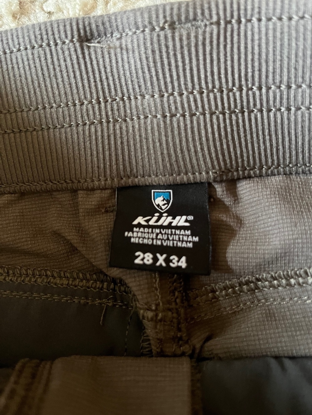 Kuhl Men's Outdoor Pants Size 28x34 - Picture 2 of 6